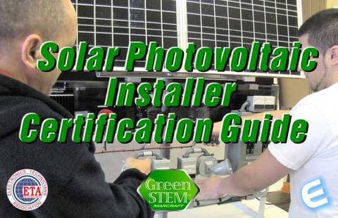 Course Cover Image Solar Photovoltaic Installer Certification Guide